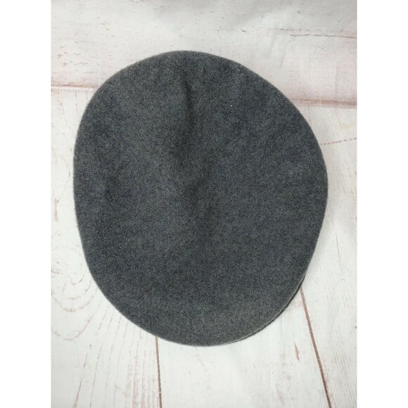 Kangol 504 Flat Cap – 100% Pure Wool, Grey, Size Medium, Made in England (EUC) - Picture 2 of 8